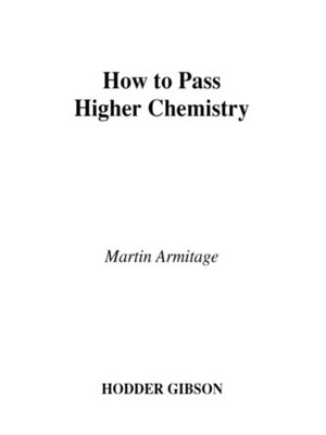cover image of How To Pass Higher Chemistry